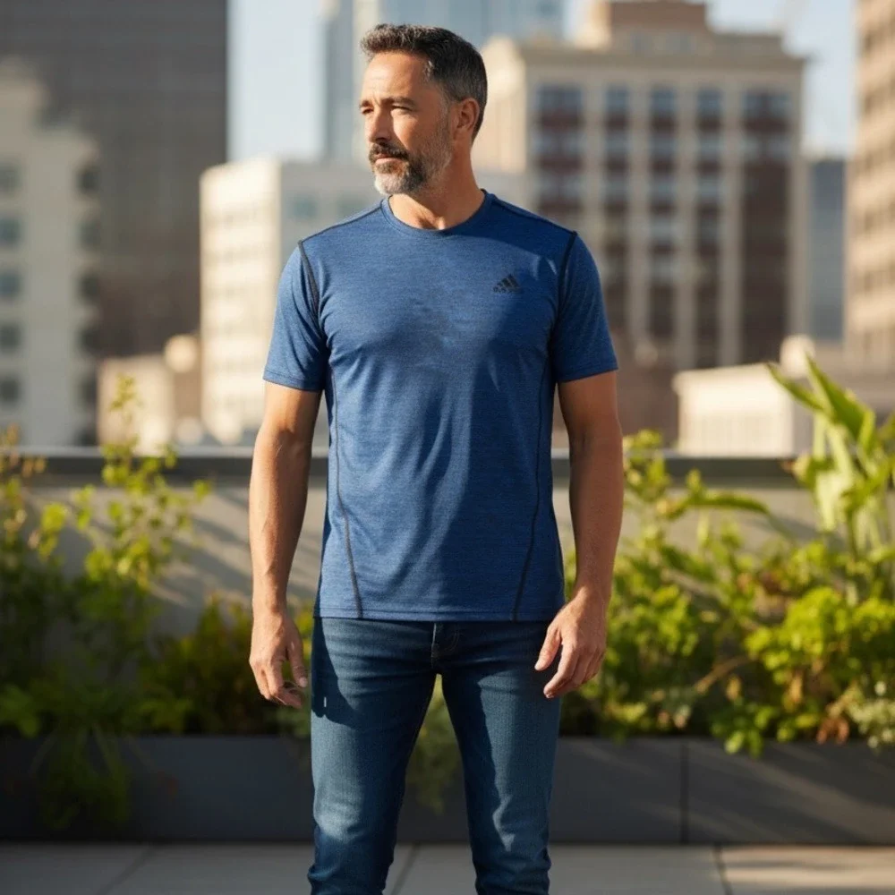 Adidas Navy Performance‎ Tee